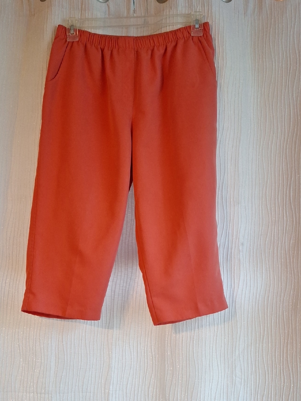 Kim Rogers Coral Capri Pants